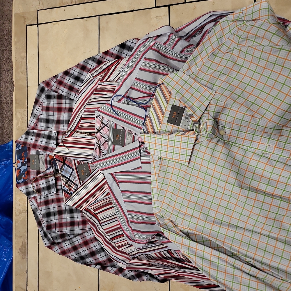 4 Thomas Dean button-up flip cuff